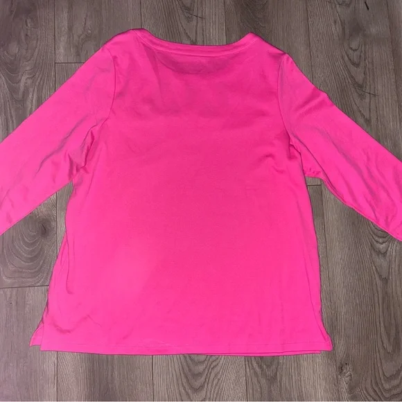 Kim Rogers Bright Pink 3/4 sleeve - Picture 4 of 4